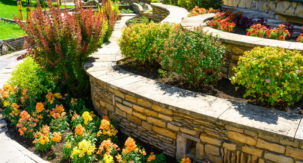 Garden bed for home - Yard & Stone Landscaping - Northumberland