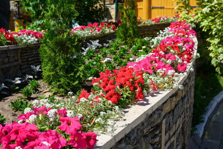 Garden bed setup for home - Yard & Stone Landscaping - Northumberland