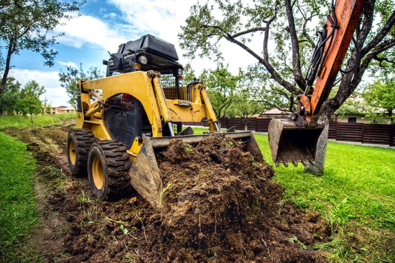 Garden grading - Yard & Stone Landscaping - Northumberland