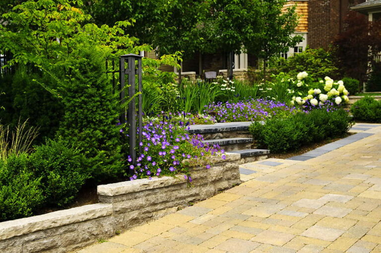 Residential Interlock Driveway - Yard & Stone Landscaping - Northumberland