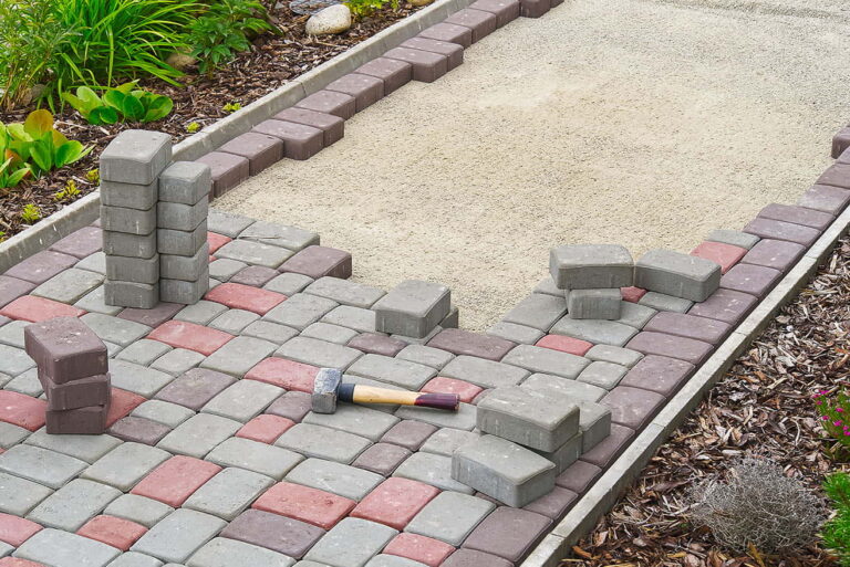 Paving Stones - Yard & Stone Landscaping - Northumberland