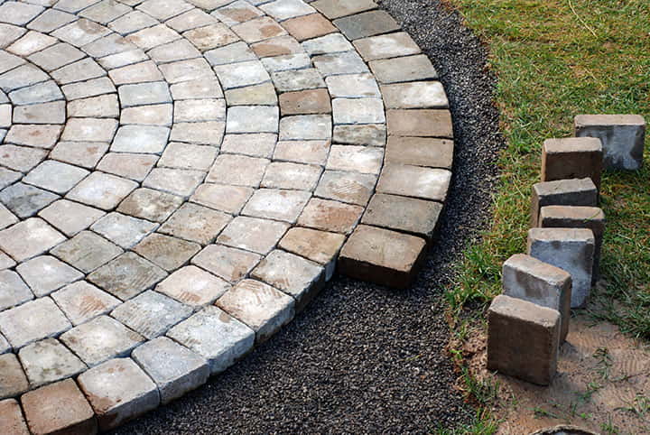 Interlock repair services - Yard & Stone Landscaping - Northumberland
