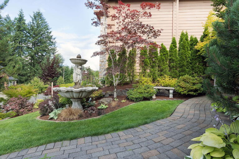 Interlock Walkways - Yard & Stone Landscaping - Northumberland