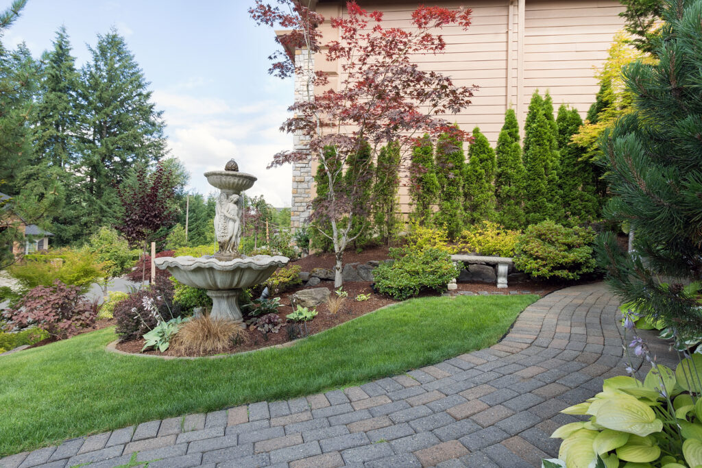 Interlock Walkways - Yard & Stone Landscaping - Northumberland