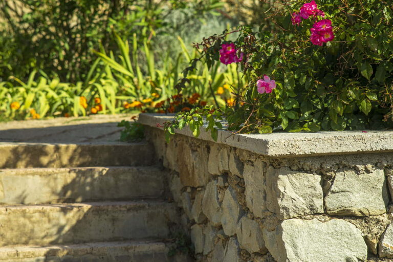 Retaining wall for home - Yard & Stone Landscaping - Northumberland