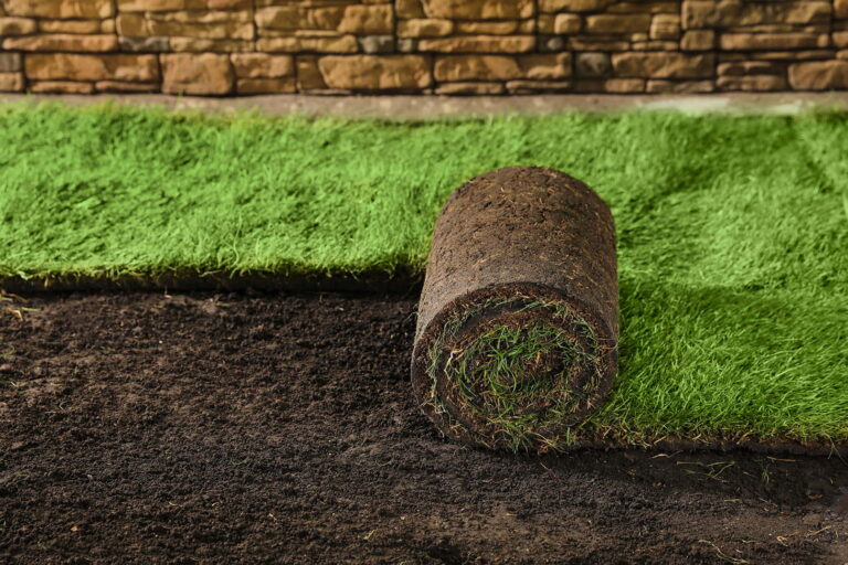 SOD installation for home - Yard & Stone Landscaping - Northumberland